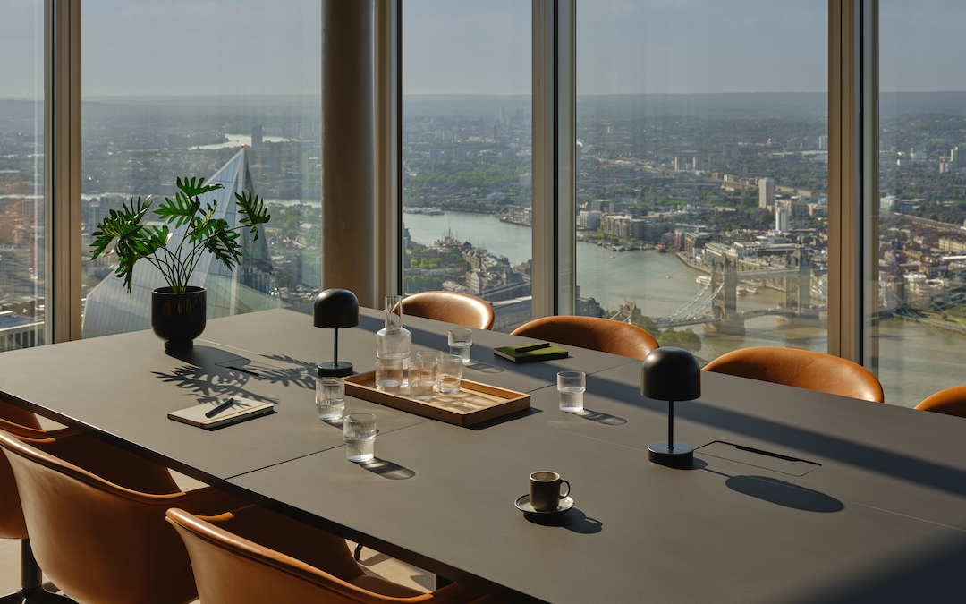 Modern meeting room at The Executive Suites, 8 Bishopsgate, ideal for corporate events. - Banner