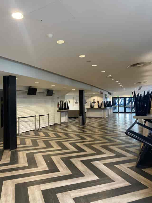 London Stadium event venue with modern design, ideal for meetings and presentations.