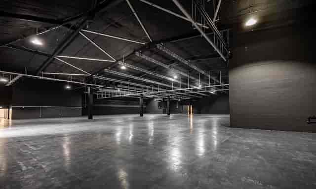 Spacious production office at Troubadour Brent Cross Studios, ideal for corporate events.
