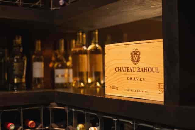 Sommelier's Private Room at Benares with elegant wine display for upscale events.