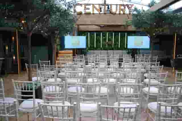 Roof Terrace (with retractable glass roof) - Conference