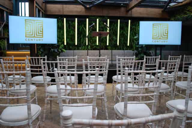 Roof Terrace (with retractable glass roof) - Conference 
