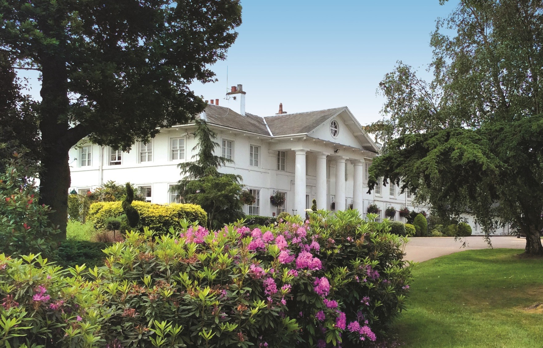 Dyrham Park Country Club mansion, elegant venue for weddings and corporate events. - Banner