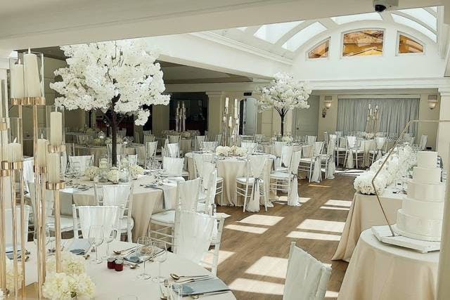 Elegant event space at The Belvedere, Pembroke Lodge, perfect for weddings and gatherings.