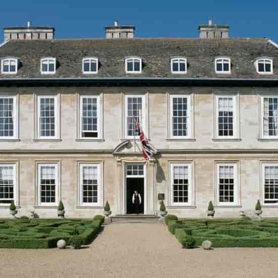 Elegant Stapleford Park venue with classic architecture for corporate events and retreats.