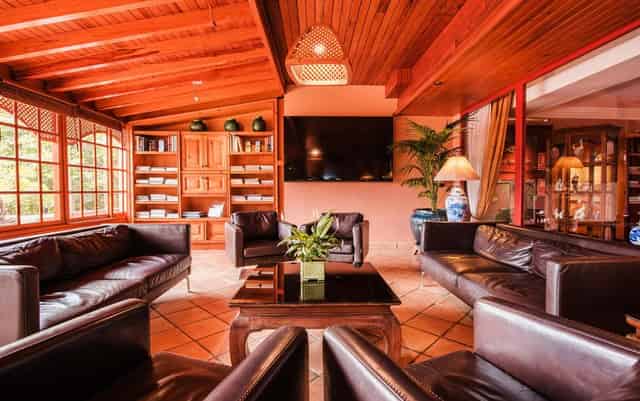 Hotel lobby