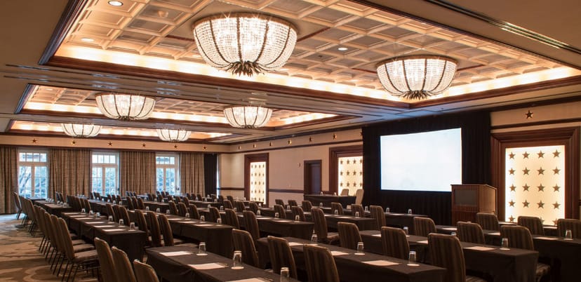 Capital Ballroom at Royal Sonesta, elegant conference room for corporate meetings and events.