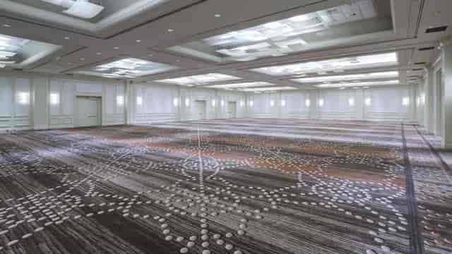 Grand Ballroom at Renaissance Austin, spacious venue for elegant banquets and conferences.