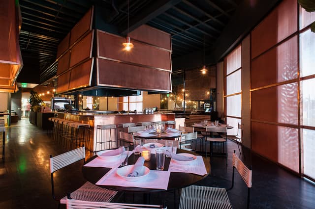 Indoor dining room