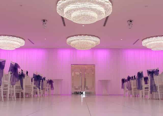 White-Floored Ballroom
