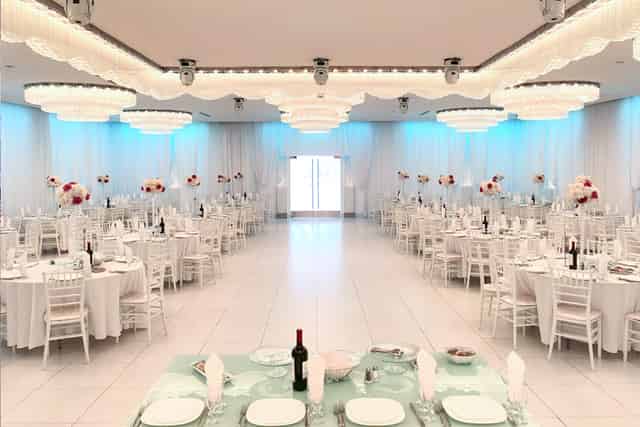 White-Floored Ballroom