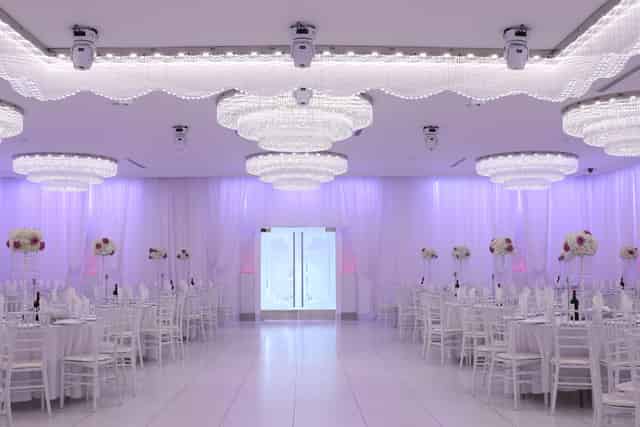 White-Floored Ballroom