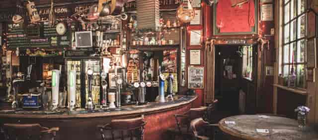 Cozy pub interior at Crow's Nest, ideal for networking events and casual gatherings.