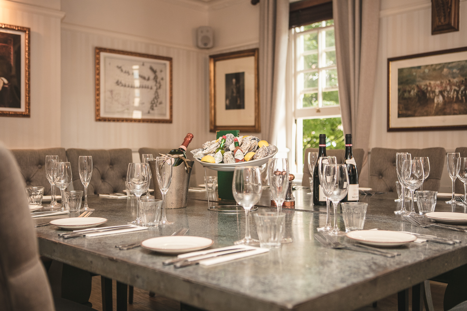 Elegant meeting room at The Somers Town Coffee House for corporate events and gatherings. - Banner