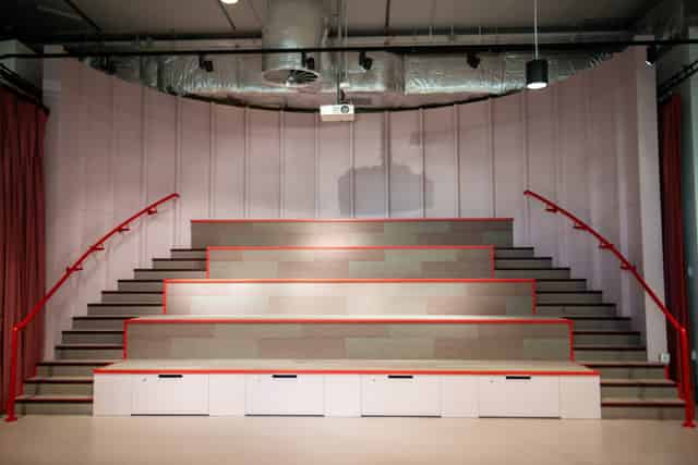 Tiered Seating Area