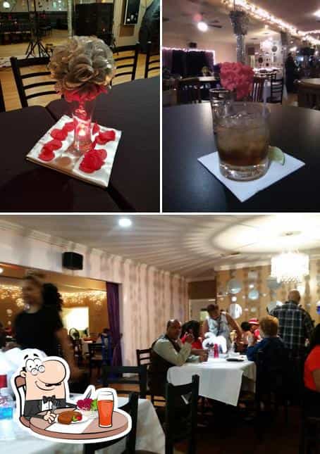 Lavender Blue Sports Lounge with elegant decor, perfect for networking events and social gatherings.