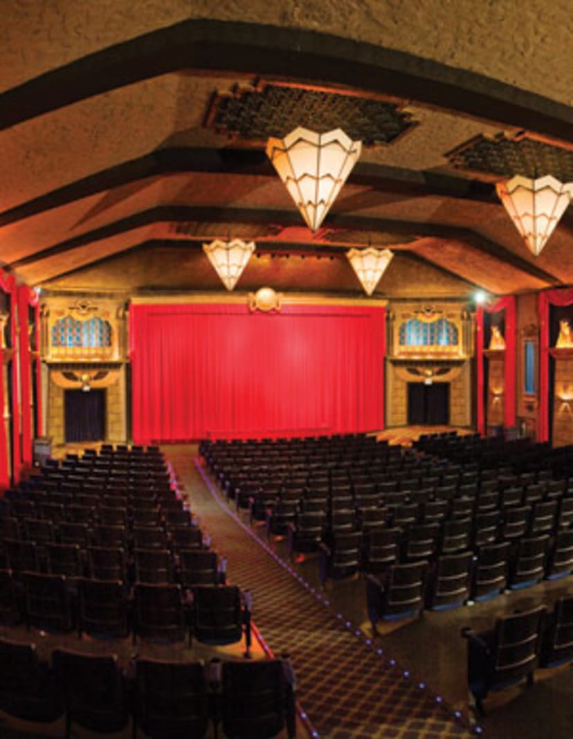 Los Feliz Theater with elegant decor, ideal for conferences and performances.