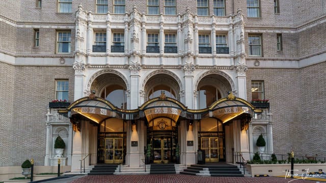 Upper Foyer at The Century Club, elegant entrance for corporate events and upscale gatherings.