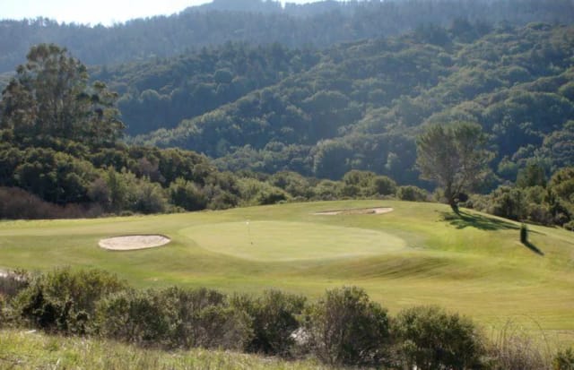 Contact at Crystal Springs Golf Course, lush greens ideal for corporate retreats and networking.