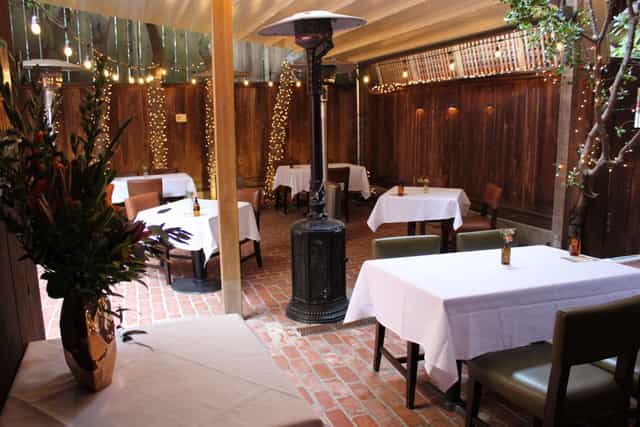 Cozy dining space at SOCIALE, ideal for private events and gatherings.