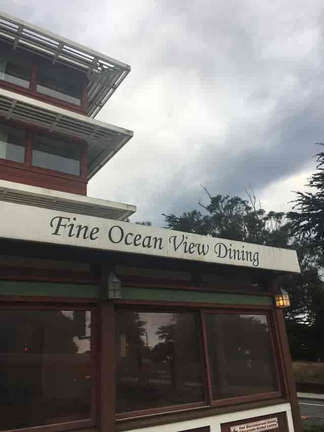Lands End venue with ocean views, ideal for upscale dining events and receptions.