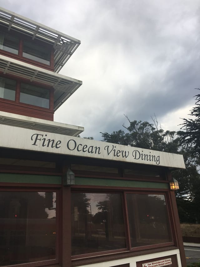 Lands End venue with ocean views, ideal for upscale dining events and receptions.
