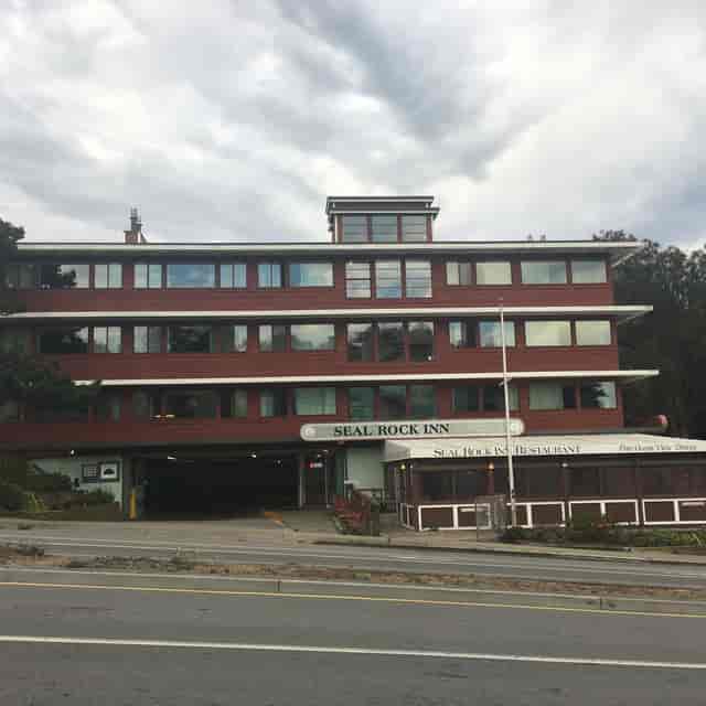 Seal Rock Inn venue with multi-story structure for meetings and events.
