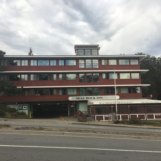 Seal Rock Inn venue with multi-story structure for meetings and events.