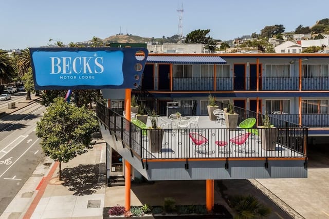 Becks Motor Lodge in San Francisco ...