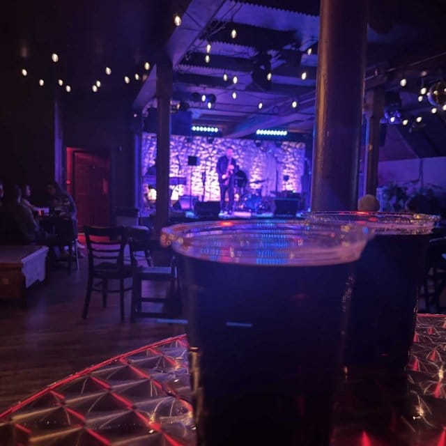 Main Stage at Neck of the Woods, vibrant lighting for live concerts and events.