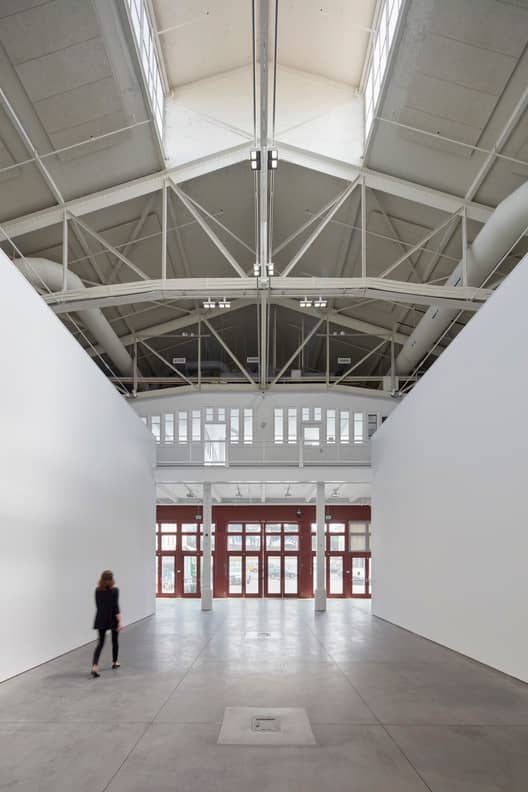 Fort Mason Center convention venue with high ceilings, ideal for events and conferences.