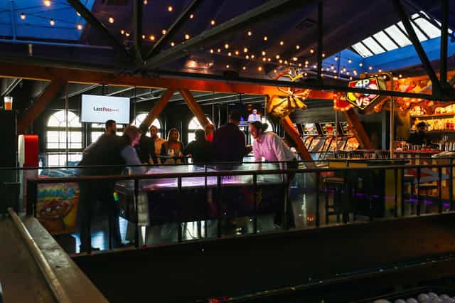 Vibrant Ringmasters bar at Silver Star Social Club, ideal for networking events and team-building.