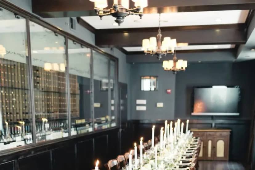 Elegant Billiards Room at Wayfare Tavern, ideal for intimate dinners and corporate events.