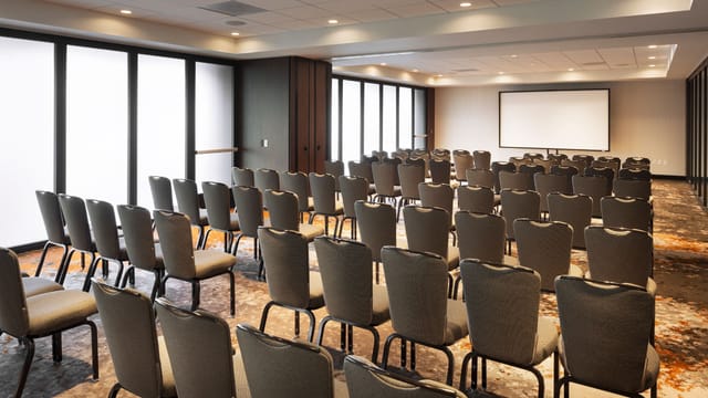 Huntington Board Room with natural light, ideal for corporate seminars and workshops.