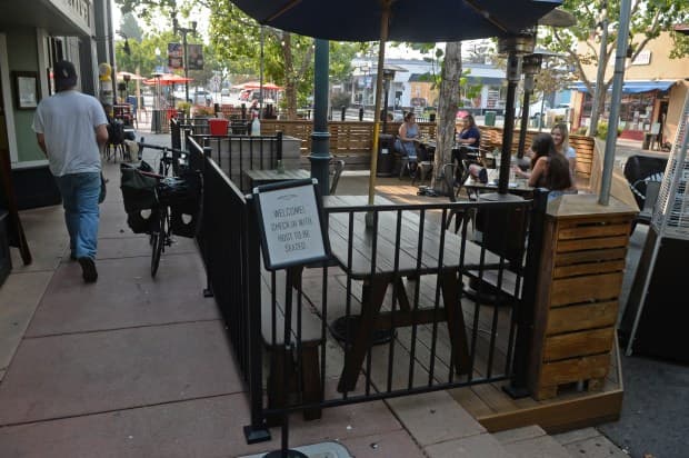 Outdoor parklet