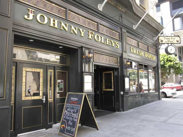 Private dining room at Johnny Foley's, perfect for casual gatherings and events.