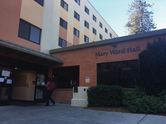 Mary Ward Hall at San Francisco State University, modern venue for events and meetings.
