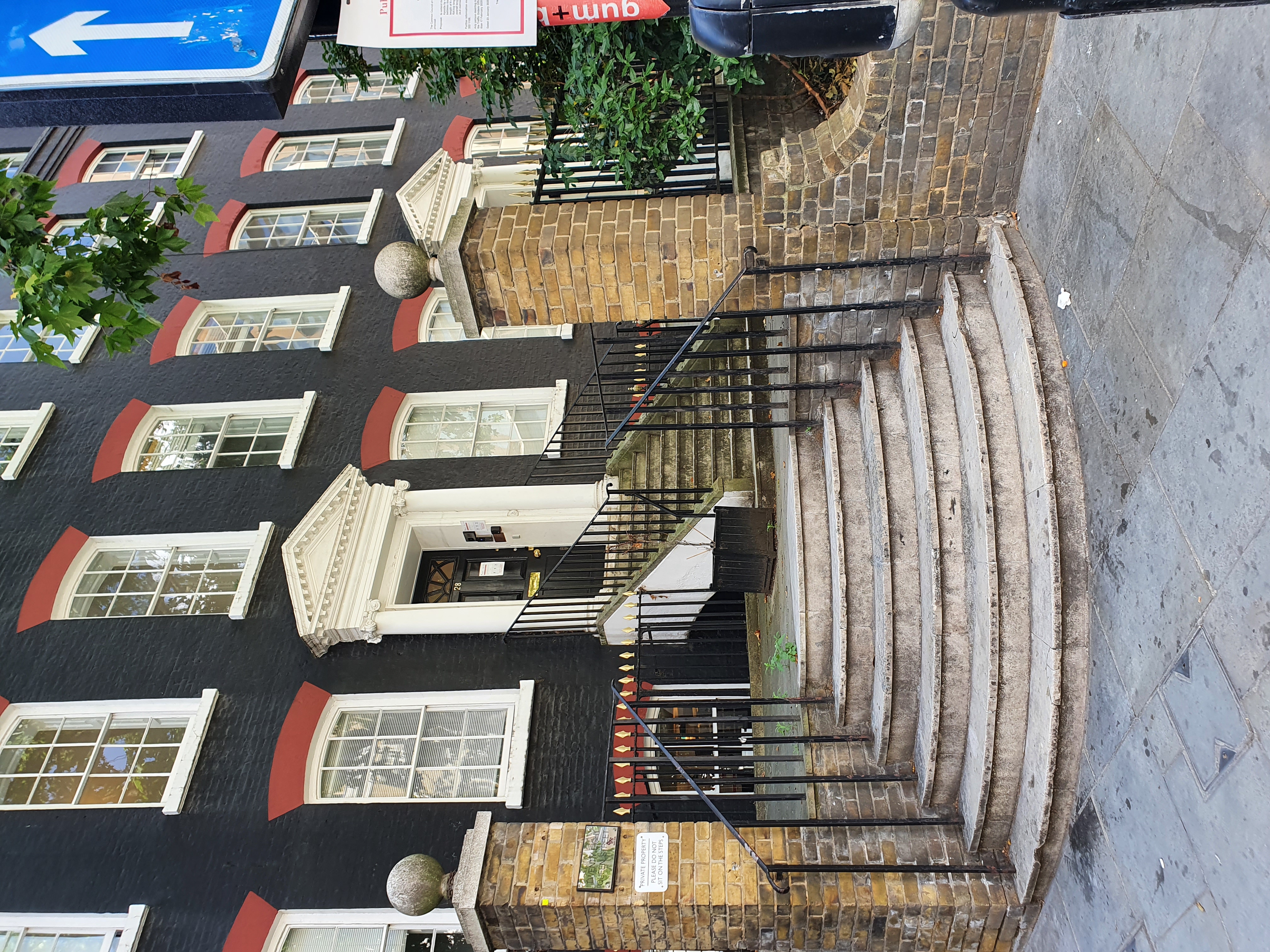 Charming venue entrance of The Pilgrim Suite, perfect for intimate meetings and events.