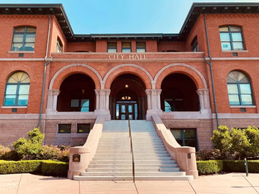 Alameda City Hall with elegant architecture, ideal for civic events and gatherings.