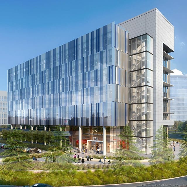 Modern glass venue Gateway˚ for corporate meetings and social events, surrounded by greenery.
