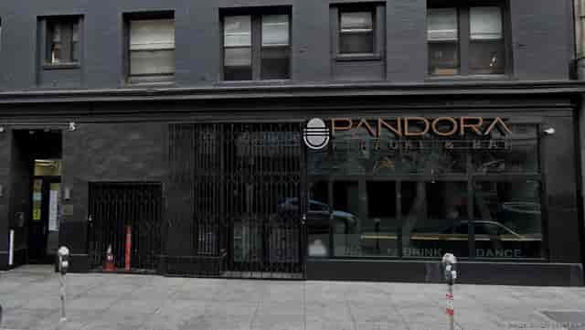 Pandora Karaoke venue with modern facade, ideal for events and nightlife gatherings.