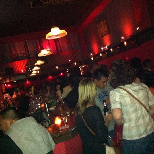 Vibrant Skylark SF bar, ideal for networking events and casual gatherings.