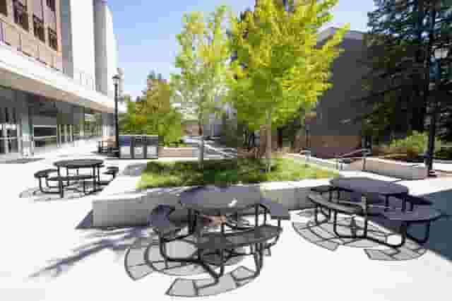 McLaughlin Hall East Patio