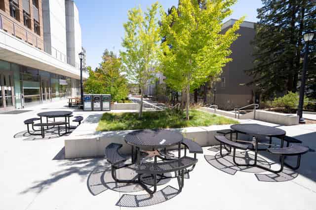 McLaughlin Hall East Patio