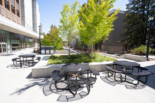McLaughlin Hall East Patio