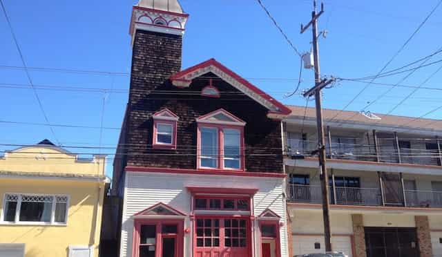 Historic Firehouse venue with vibrant colors for unique meetings and events.
