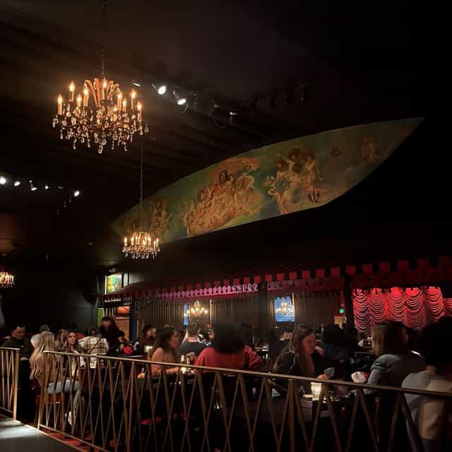 Elegant bar in New Century Theater, perfect for networking events and celebrations.