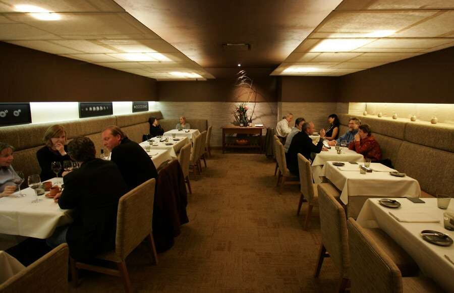 Private dining room at Delancey Street Restaurant, ideal for corporate meetings and events.