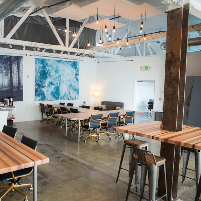 Main Conference Room in PHOENIX with flexible seating for workshops and meetings.