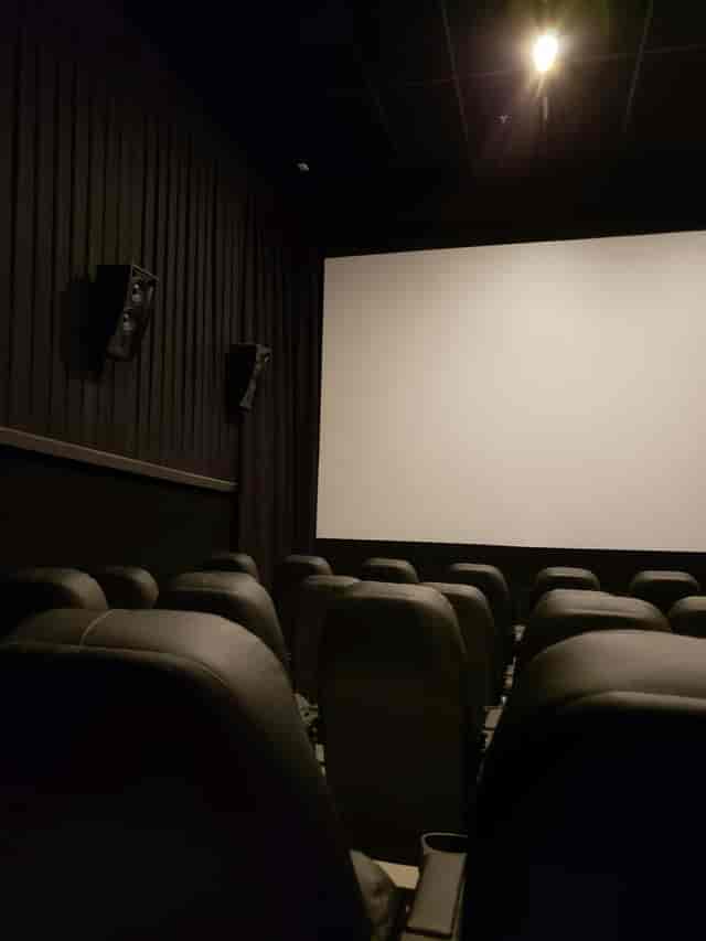 Modern Glendale movie theater with spacious seating for private screenings and corporate events.